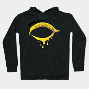 Neon Psychedelic Slime Eye Hoodie